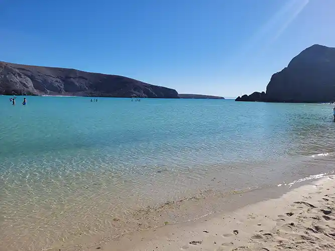 sunny day at balandra beach