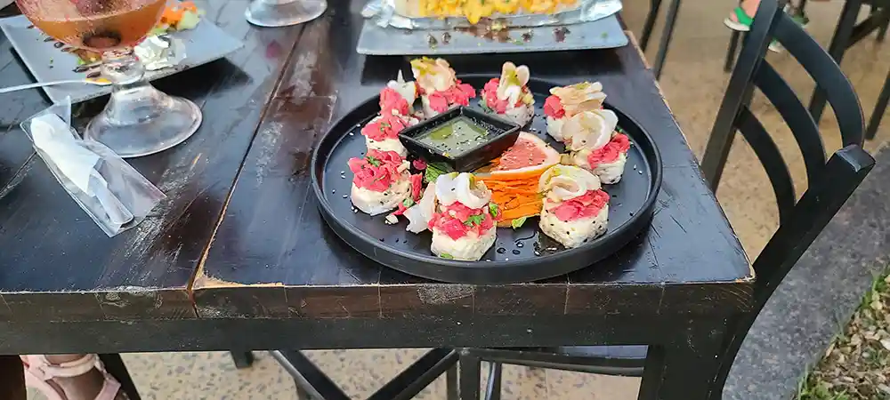 sushi at sushito la paz