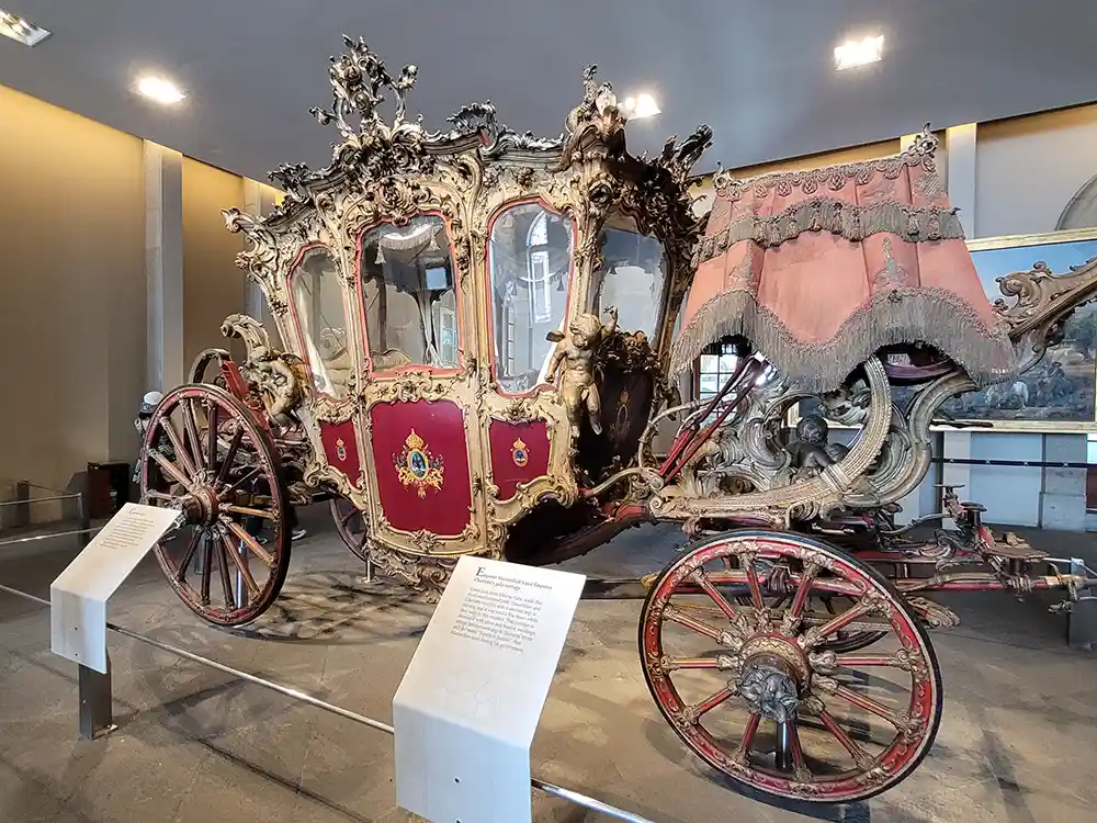 Carriage at Chapultepec Castle