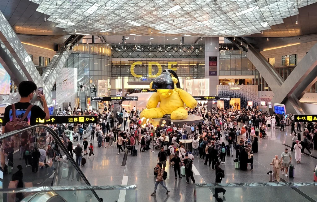 doha airport terminal