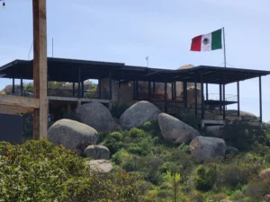 Mexico flag at i-petra