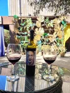 Casa Frida wine tasting
